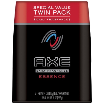 Axe Essence Body Spray For Men, 4 Oz, Twin Pack